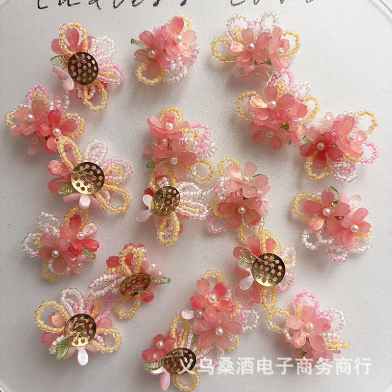 Women'S Accessories For Crocs - 크록스 액세서리용 업그레이드된 3D 비즈 베고니아