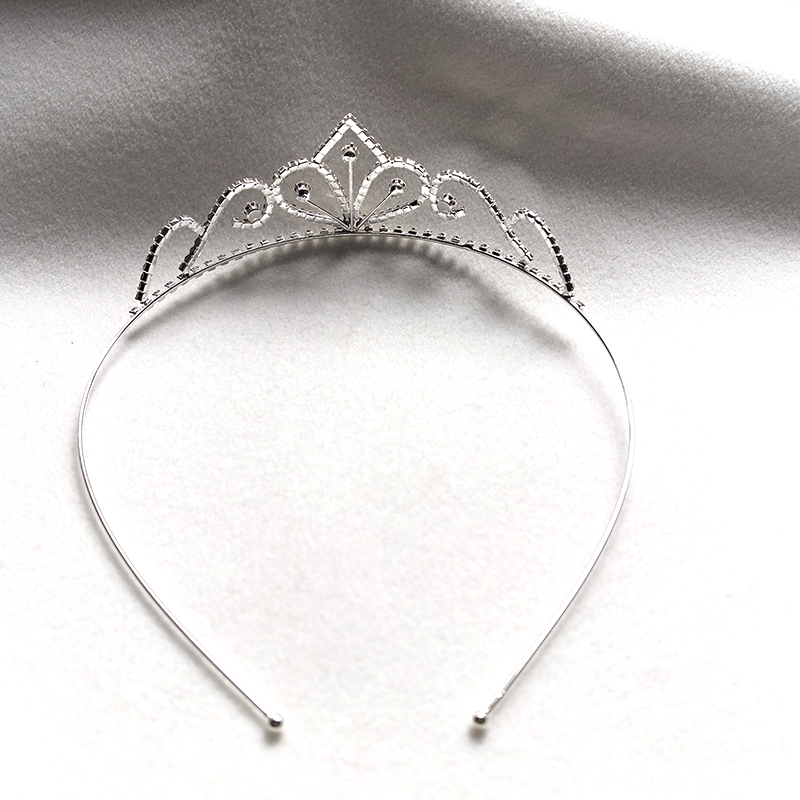 실버 컬러 라인스톤 신부 왕관 럭셔리 크리스탈 티아라  - Women'S Accessories H&M 리뷰 및 가격