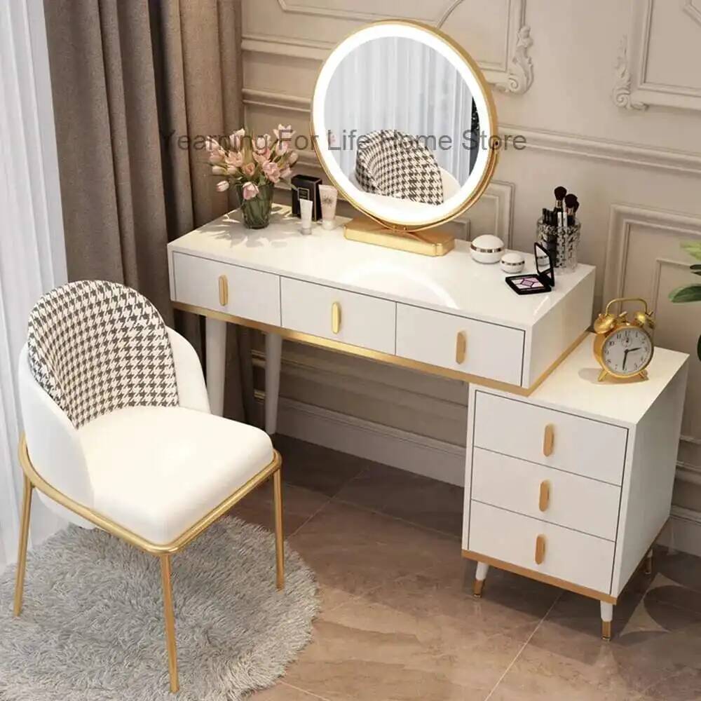 럭셔리 걸스 쥬얼리 박스 화장대 손잡이 골드 다리 블랙 - Women'S Vanity Accessories 리뷰 및 가격