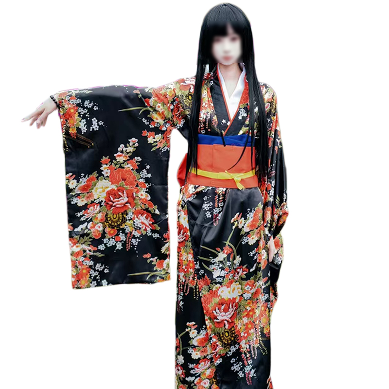 Anime Jigoku Shoujo 코스프레 Enma  - Women'S Kimono Accessories 리뷰 및 가격