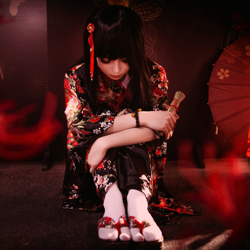 Anime Jigoku Shoujo 코스프레 Enma  - Women'S Kimono Accessories 리뷰 및 가격