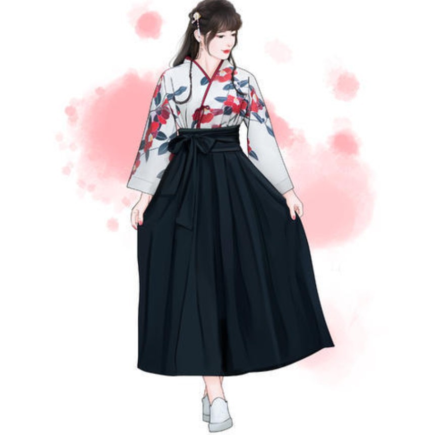 기모노 사쿠라 소녀 일본식 꽃 프린트 빈티지 드레스 여 - Women'S Kimono Accessories 리뷰 및 가격