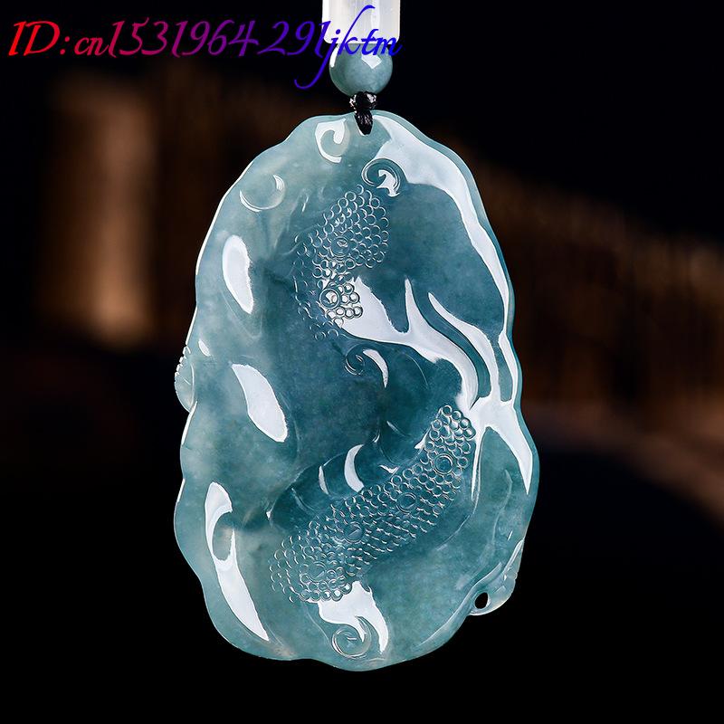 천연 버마산 경옥 드래곤 펜던트 목걸이 빈티지 디자이너 - Women'S Accessories And Jewelry 리뷰 및 가격