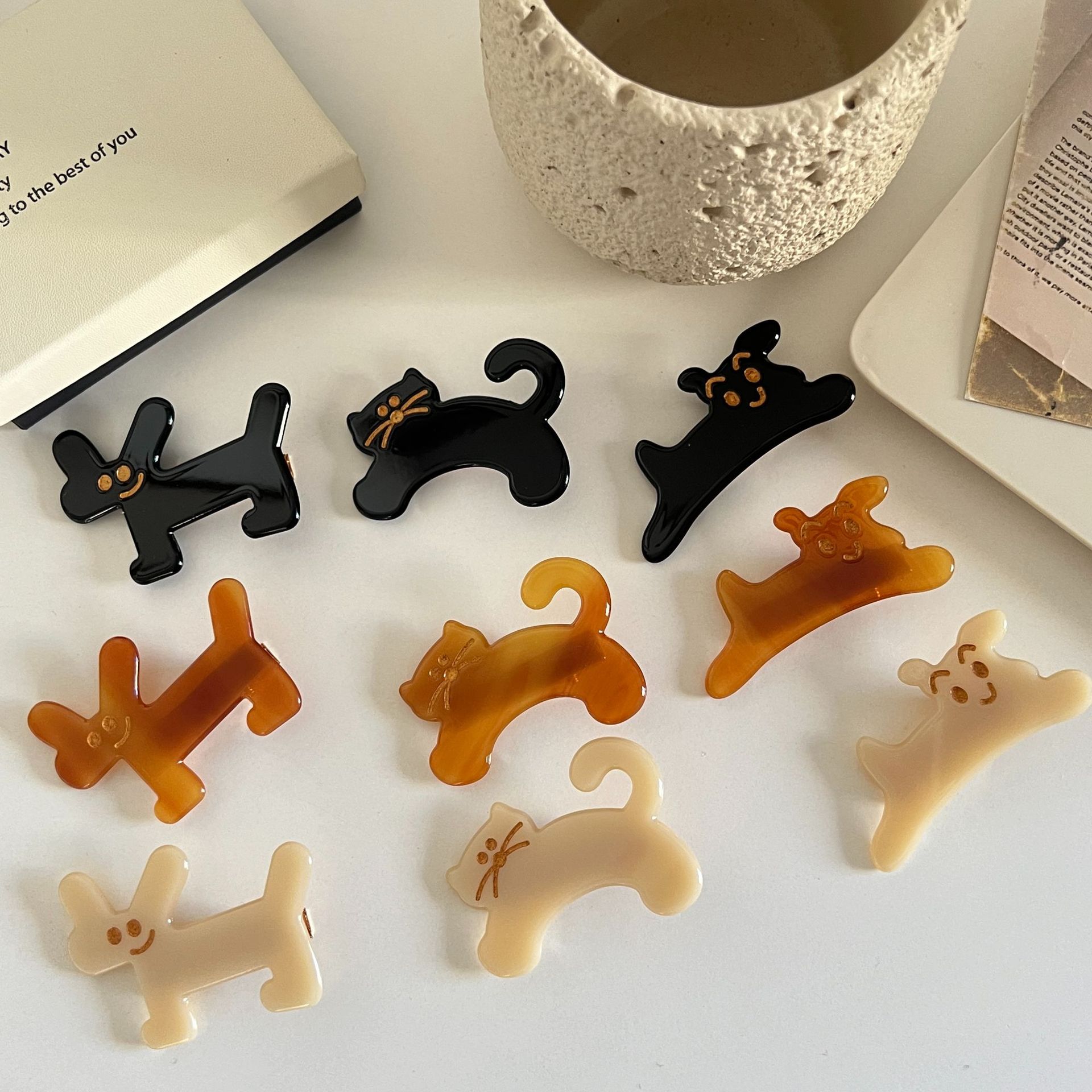 도매 한국 신상 귀여운 미니 5CM 동물 사이드 클립  - Women Accessories Wholesale China 리뷰 및 가격
