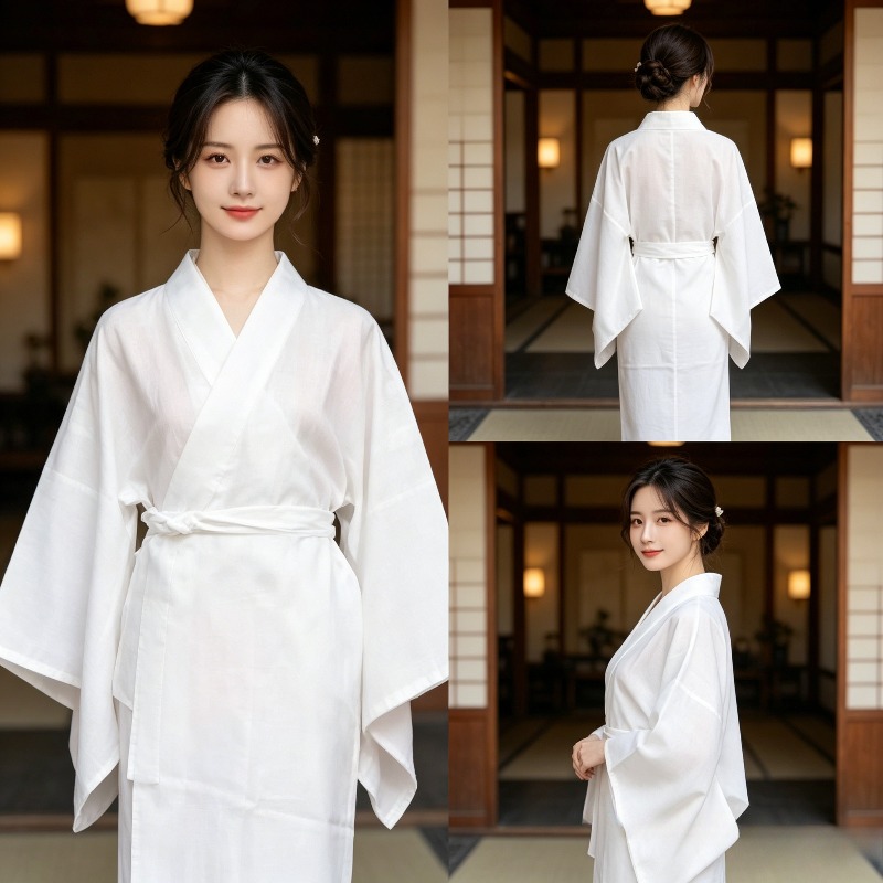 기모노 안감, 다용도 베이스 속옷, 일본식 유카타, 흰 - Women'S Kimono Accessories 리뷰 및 가격
