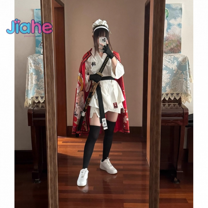 마가도리 쿄시카 게임 HUNDRED LINE 코스프레  - Women'S Kimono Accessories 리뷰 및 가격