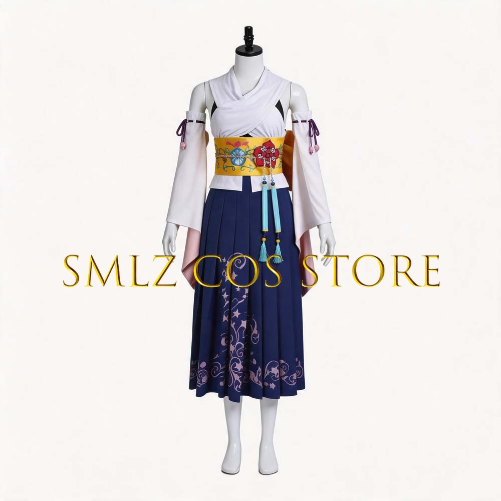 Smlz FFX 유나 코스프레 애니메이션 FF10 X  - Women'S Kimono Accessories 리뷰 및 가격