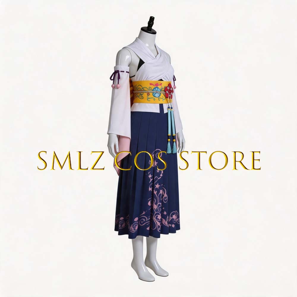Smlz FFX 유나 코스프레 애니메이션 FF10 X  - Women'S Kimono Accessories 리뷰 및 가격