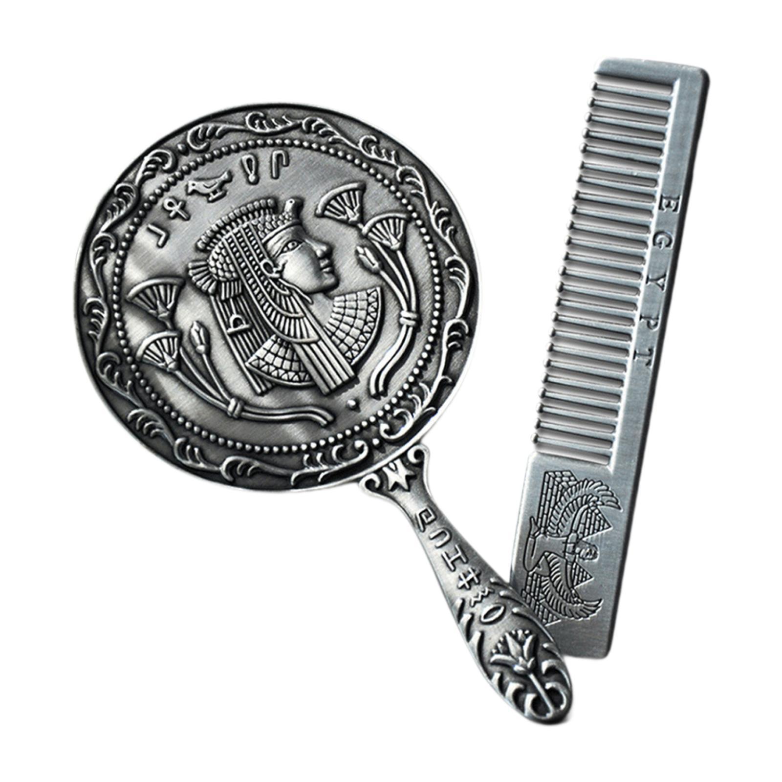 여성용 메이크업 거울 빗 세트, 컴팩트하고 우아한 화장 - Women'S Vanity Accessories 리뷰 및 가격