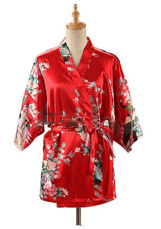 레이스업 여성용 공작새 프린트 일본식 기모노 유카타 실 - Women'S Kimono Accessories 리뷰 및 가격
