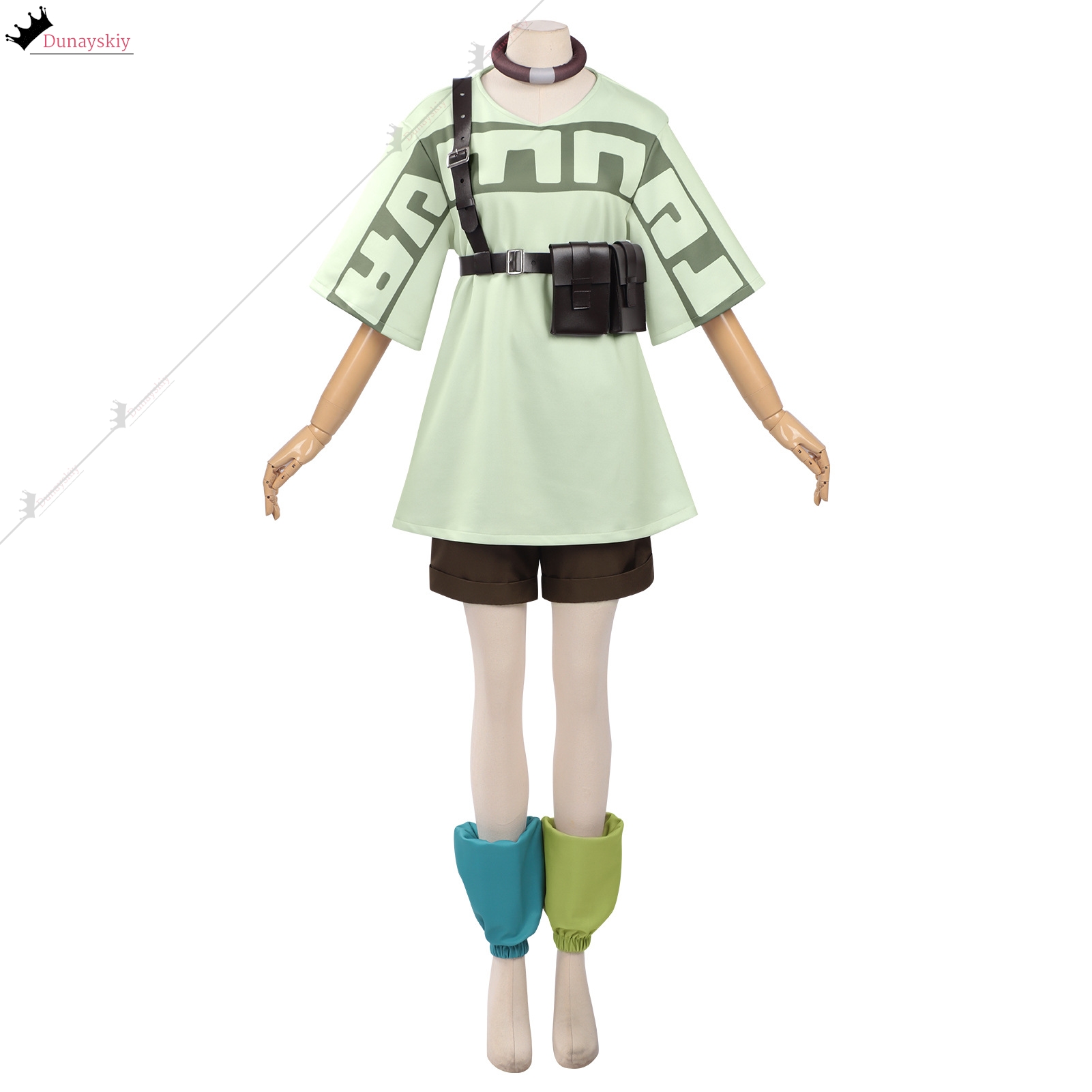 aBc01Cosplay GACHIAKUTA 렘린 의상  - Women'S Accessories Clothing 리뷰 및 가격