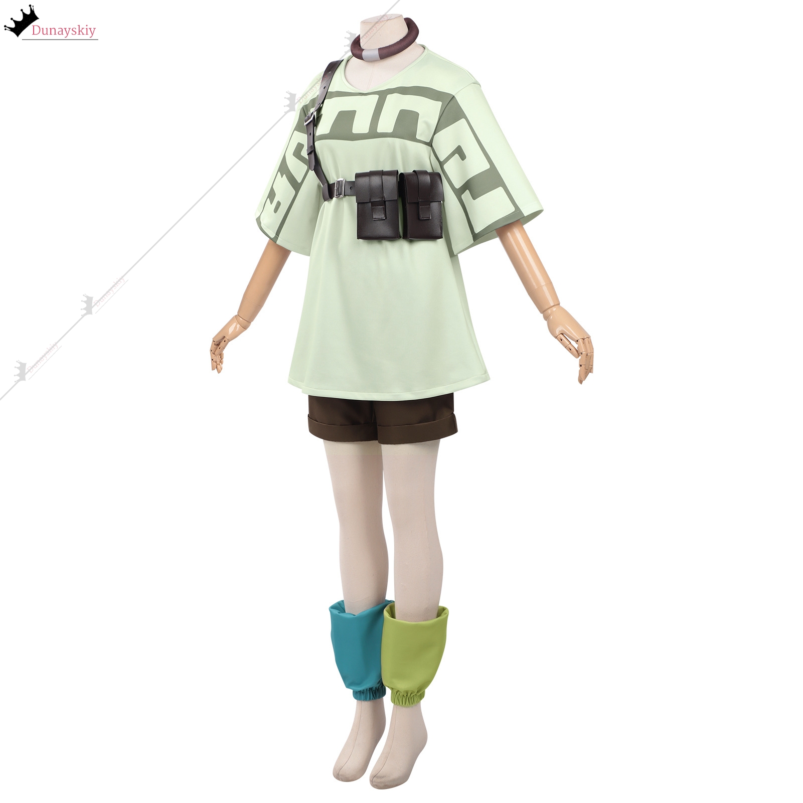 aBc01Cosplay GACHIAKUTA 렘린 의상  - Women'S Accessories Clothing 리뷰 및 가격