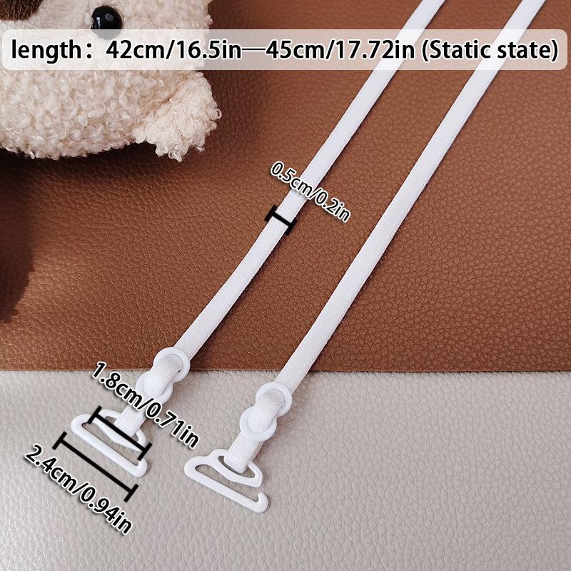 5MM 보이지 않는 브래지어 어깨 끈 1 쌍 여성 얇은 - Women'S Accessories Clothing 리뷰 및 가격