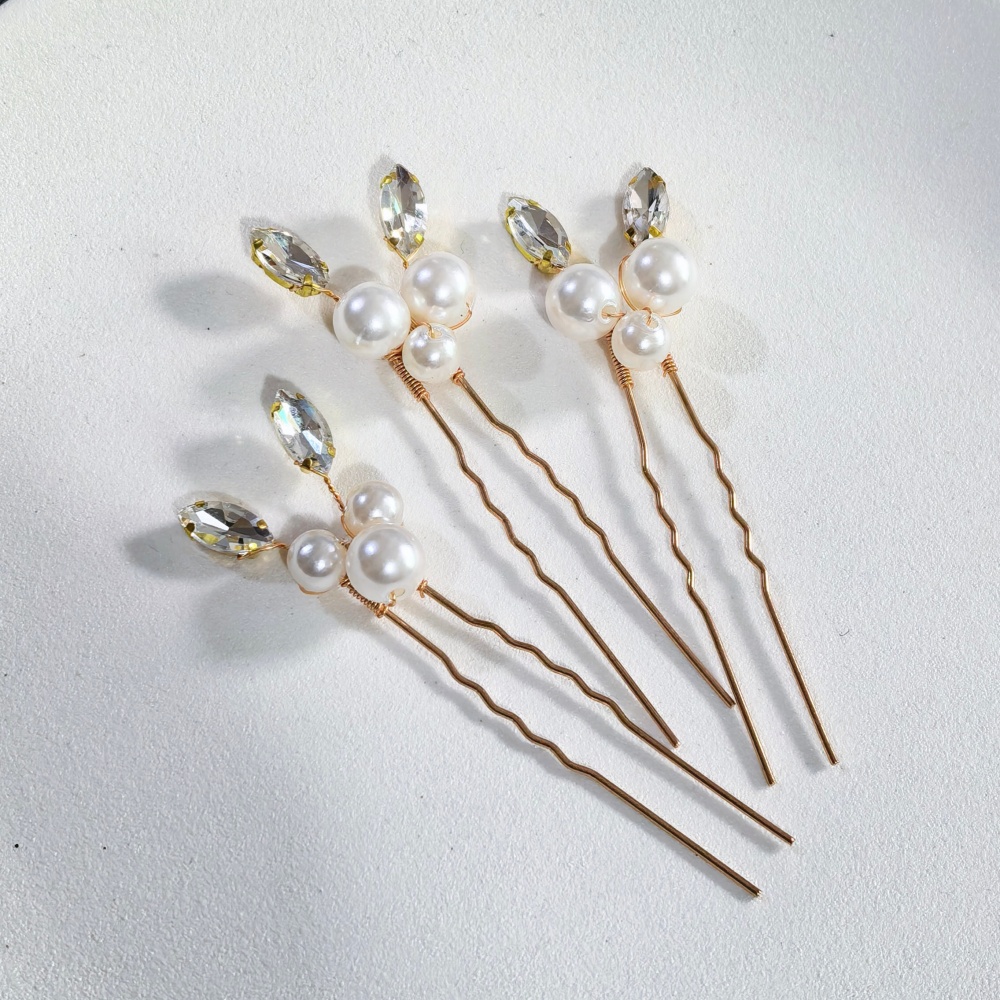 진주 크리스탈 헤어핀 빗 세트 신부 웨딩 헤어 액세서리 - Women'S Accessories H&M 리뷰 및 가격