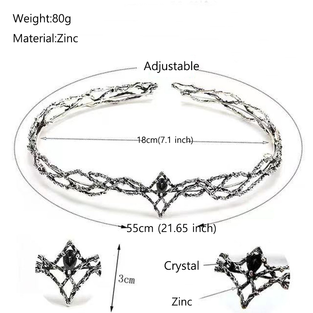조절 가능한 빈티지 가시 모양 헤어 티아라 여성/남성용 - Women'S Accessories H&M 리뷰 및 가격
