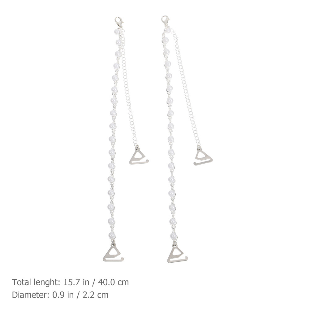 1 쌍의 우아한 브래지어 스트랩 합금 소재 여성용 패션 - Women'S Accessories Clothing 리뷰 및 가격