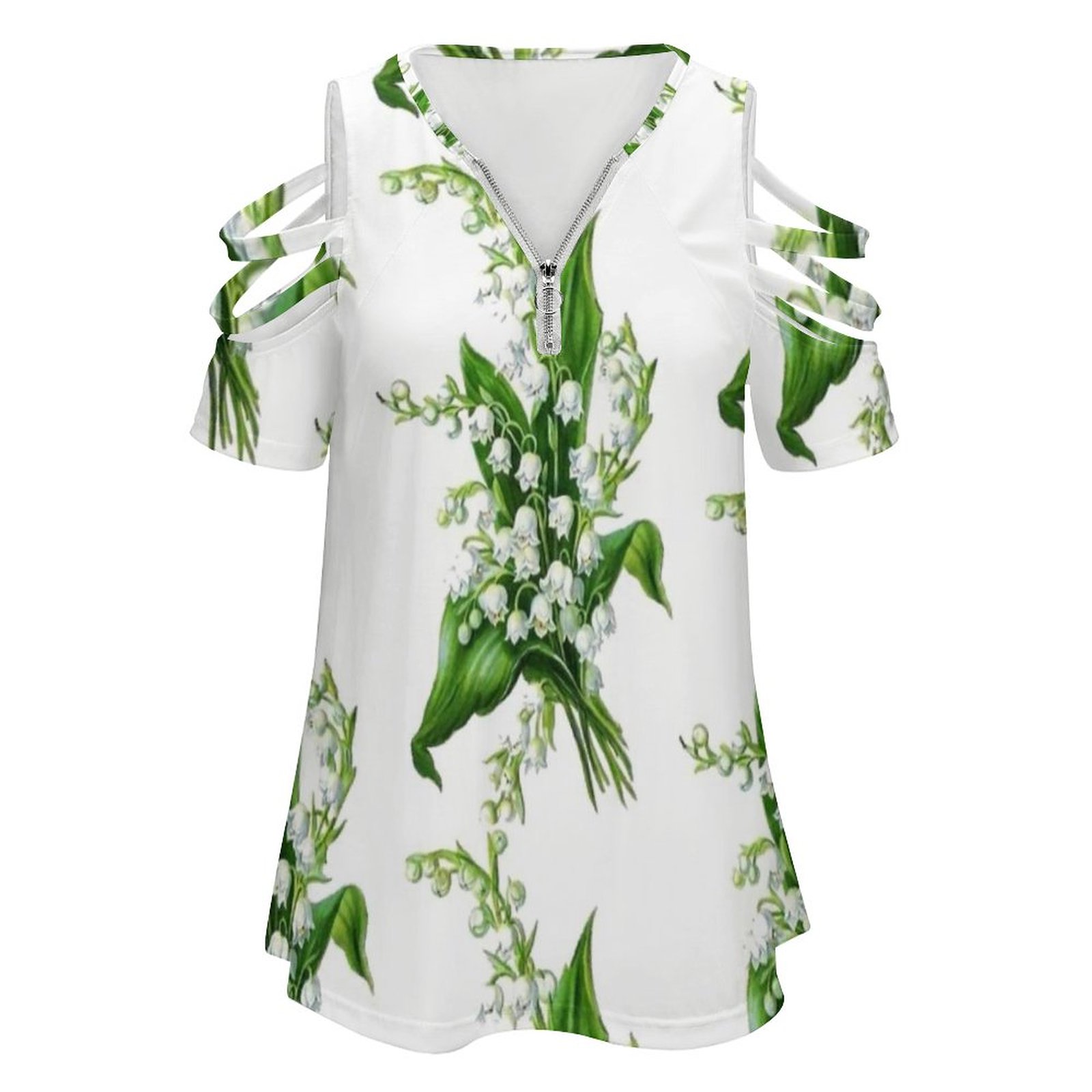 Lily Of The Valley 여성용 부케 티셔츠, - Women Accessories Bouquet 리뷰 및 가격