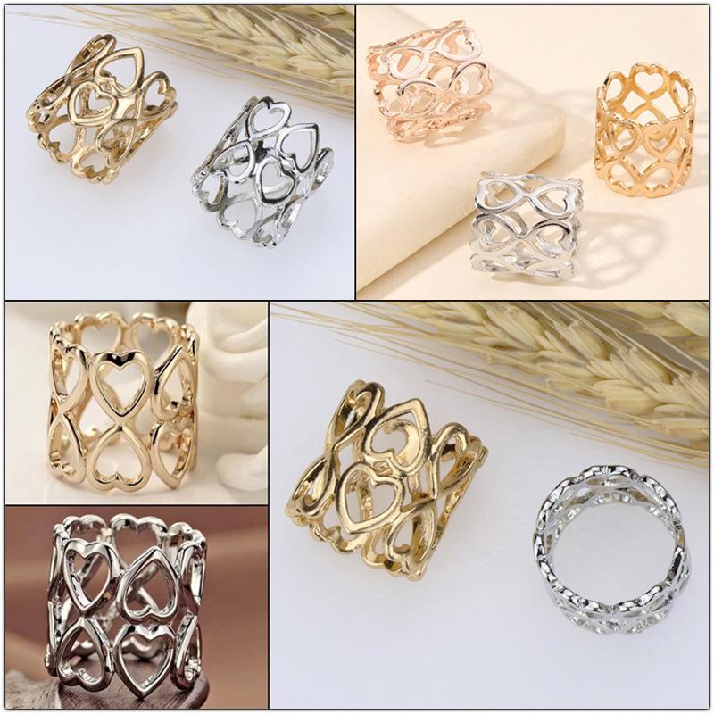 1/4Pcs 합금 원형 스카프 브로치 핀 금속 하트 속 - Women'S Accessories Clothing 리뷰 및 가격