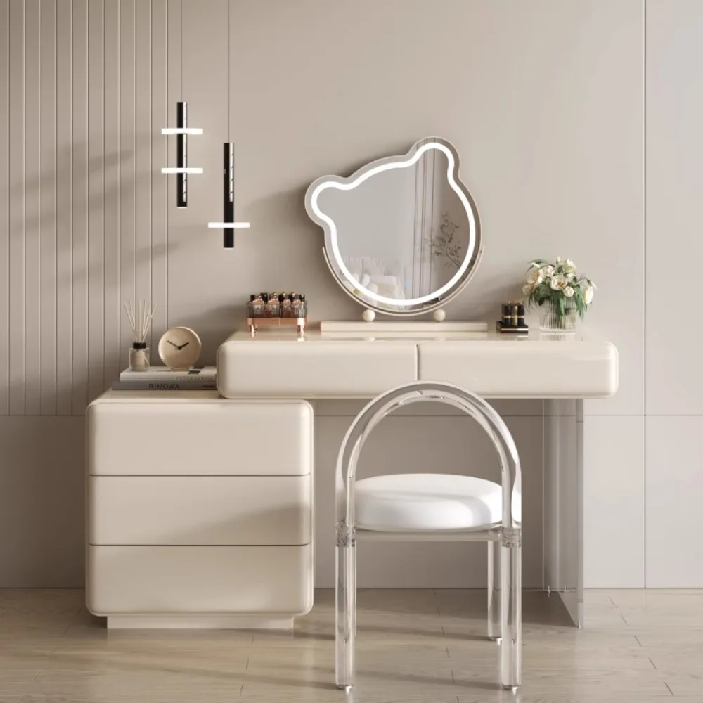 여성용 화장대 수납 디자인 의자 거울 화장대 메이크업  - Women'S Vanity Accessories 리뷰 및 가격
