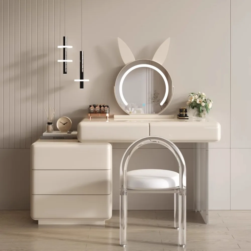 여성용 화장대 수납 디자인 의자 거울 화장대 메이크업  - Women'S Vanity Accessories 리뷰 및 가격