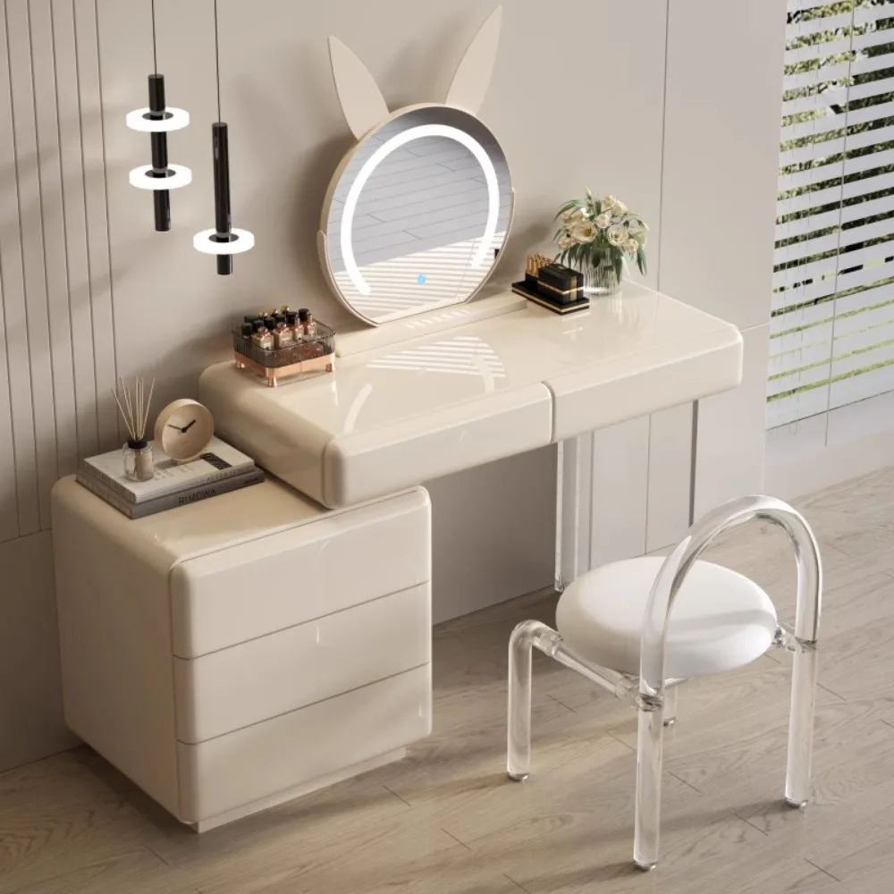 여성용 화장대 수납 디자인 의자 거울 화장대 메이크업  - Women'S Vanity Accessories 리뷰 및 가격