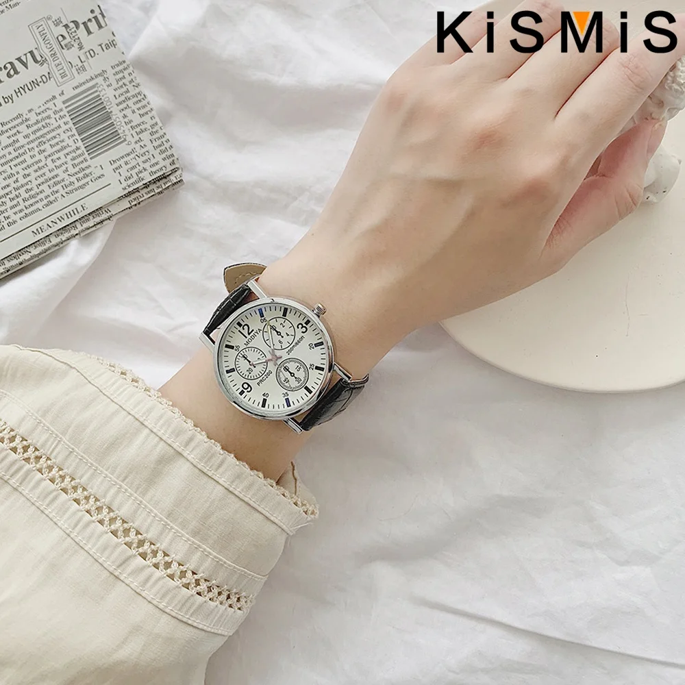 패션 쿼츠 시계 여성 가죽 스트랩 비즈니스 캐주얼 스포 - Women Accessories Business 리뷰 및 가격