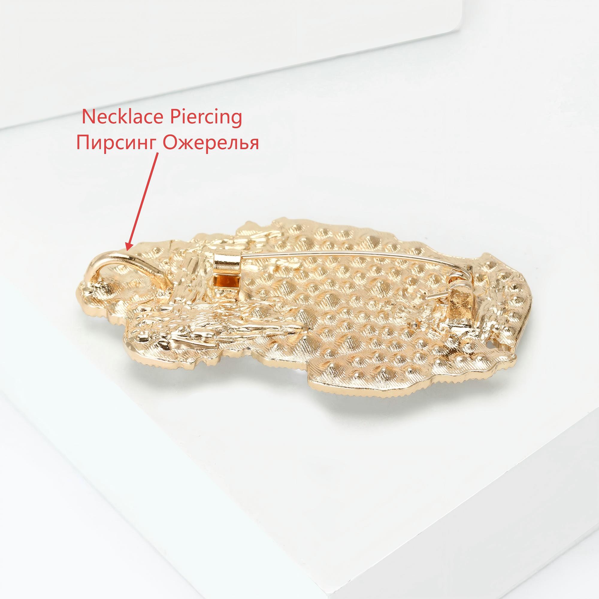 뷰티앤베리 럭셔리 펄 카타르 지도 브로치 여성용 목걸이 - Women Accessories Qatar 리뷰 및 가격